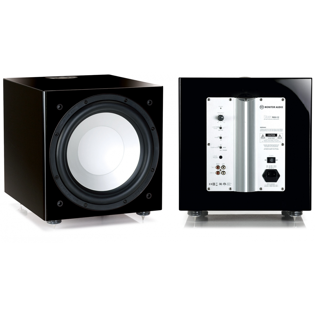 monitor audio silver subwoofer